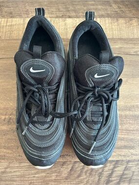Nike Air Max 97 Black White Mens Size 8 / Womens 9.5 Sneakers 921826-001